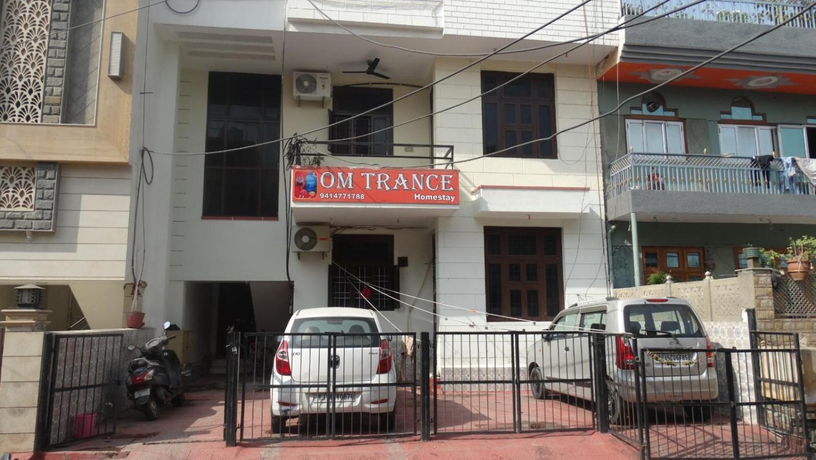 Om Trance Homestay Jaipur Exterior foto