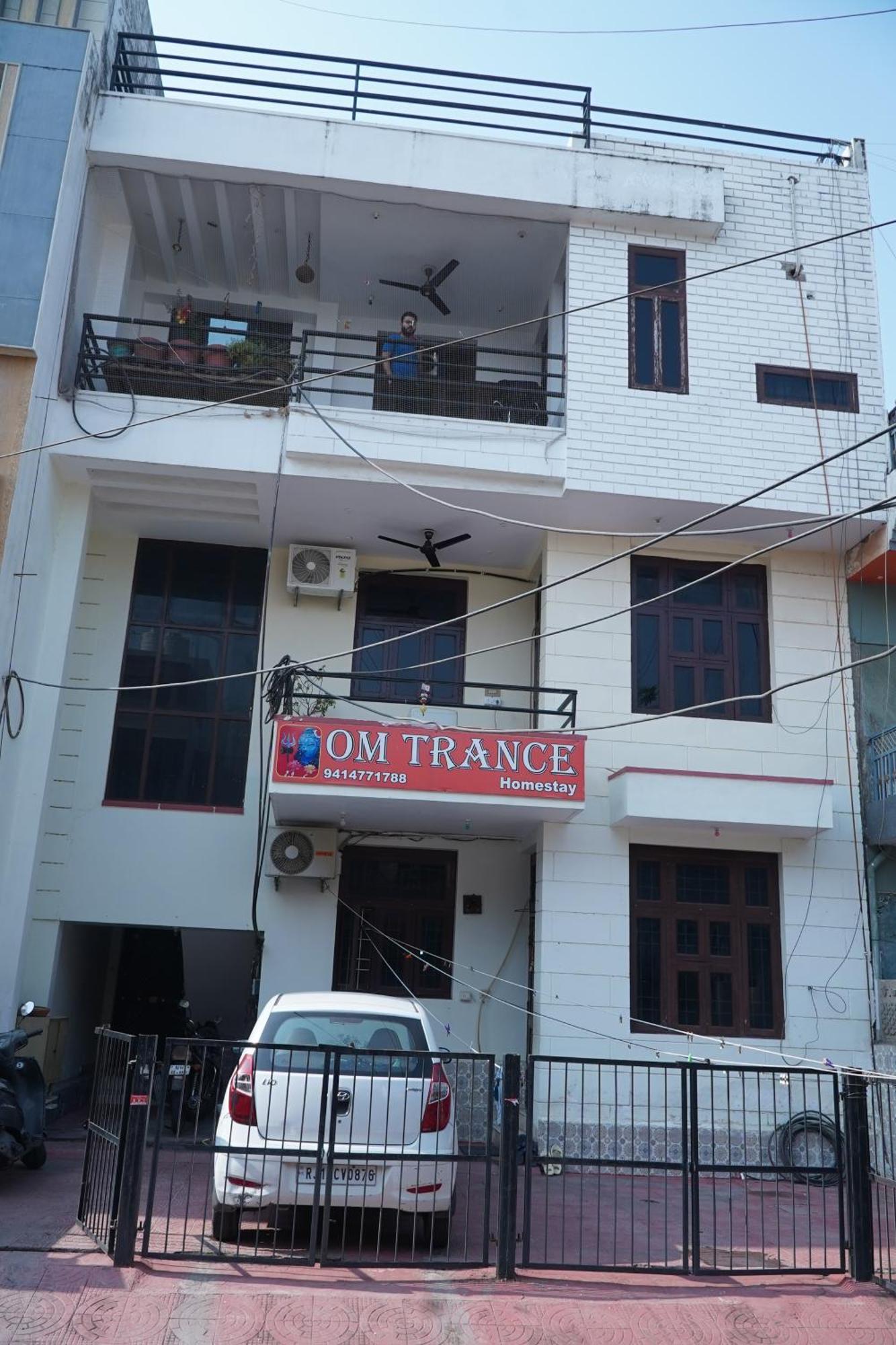 Om Trance Homestay Jaipur Exterior foto