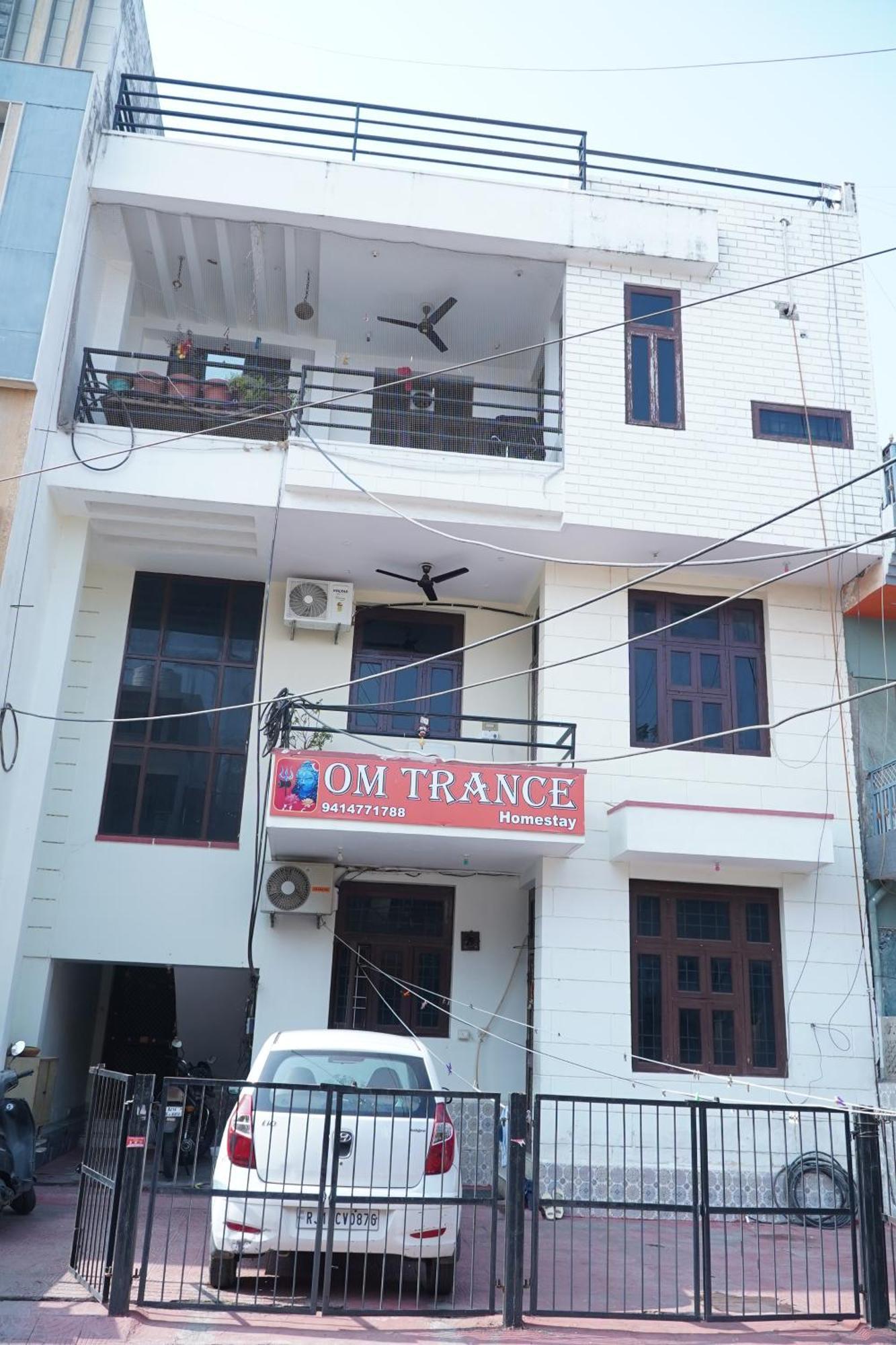 Om Trance Homestay Jaipur Exterior foto